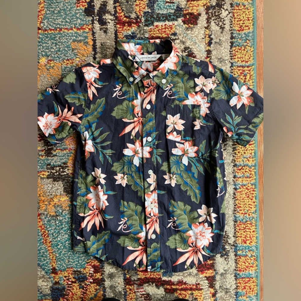 Janie & Jack Button-down, size 6